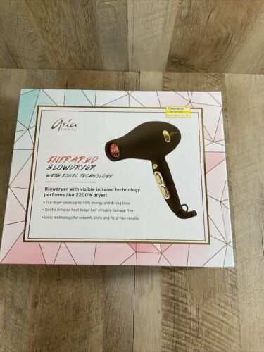 AS-IS UNTESTED Aria Beauty Infrared Blowdryer with Ionic Technology (6922725687479)